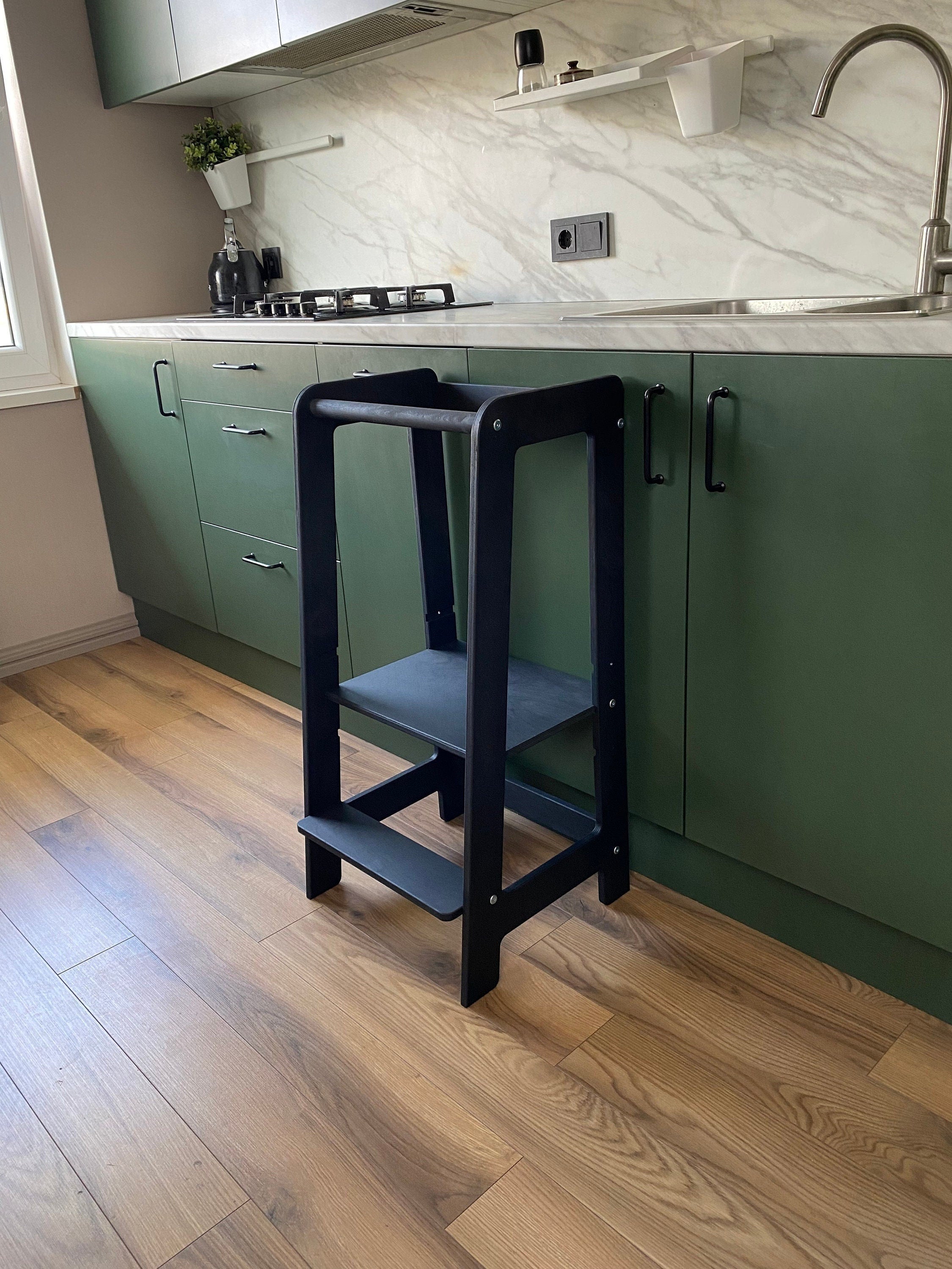 Stool with best sale steps kitchen stools