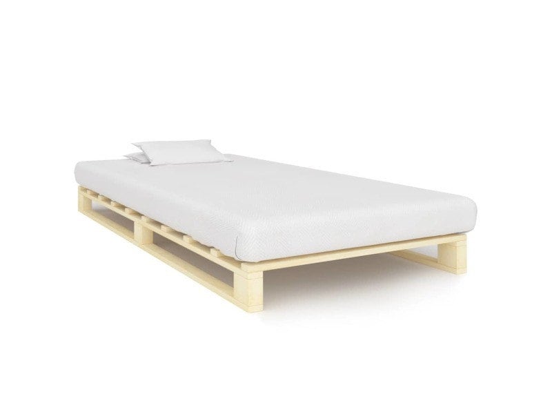 Platform Bed,  Wooden Platform Bed Frame, Pallet Bed, Handmade Pallet Bed, Modern Platform Bed - AKACIS STORE